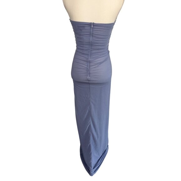 MARIANNA SENCHINA for FWRD Strapless Flower Bloom Midi Dress Small New Womens - Picture 7 of 11